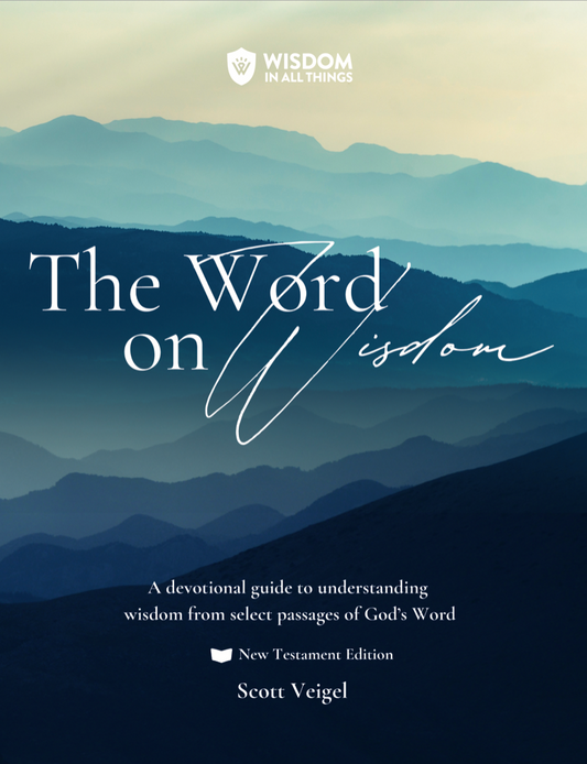 The Word on Wisdom - NT - BOOK